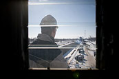 Pete Overlooking The Canal